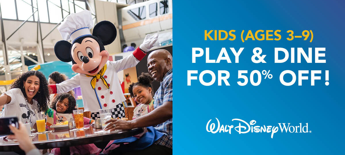 Play & Dine for 50% Off!