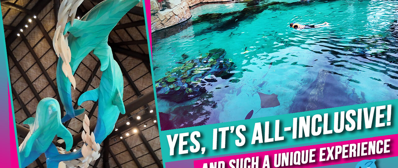 Discovery Cove Orlando all-inclusive day pass dolphin swim